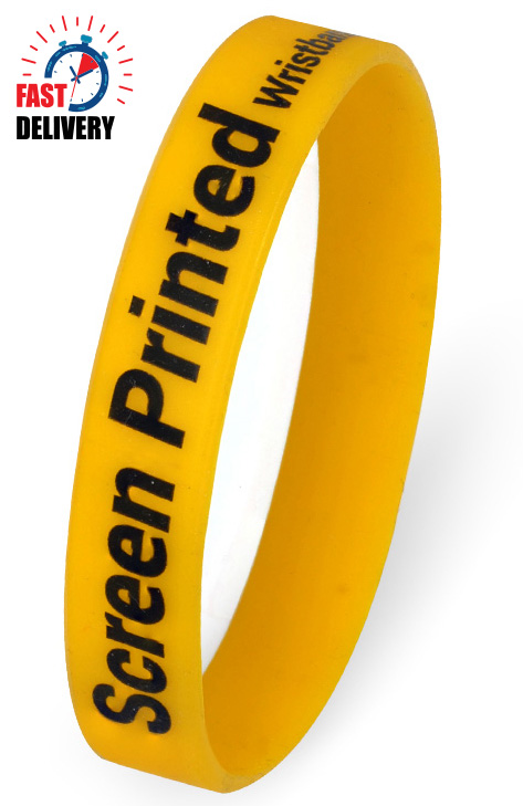 Printed Wristbands - Screen Printed