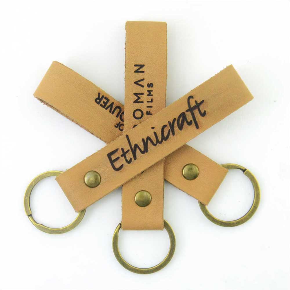 Leather Keychain 
