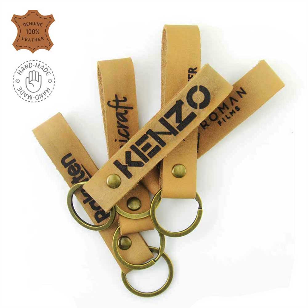 Leather Keychain 