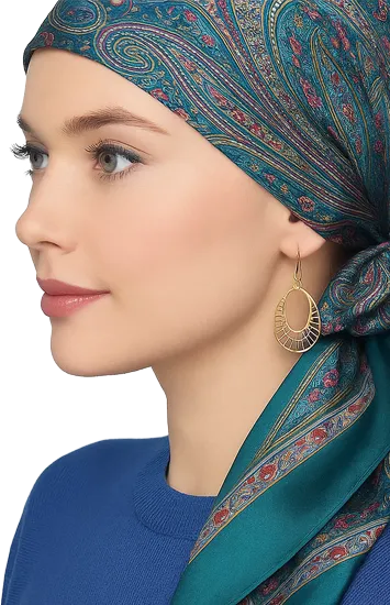 Satin Large Scarf / Bandana