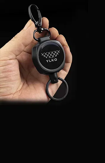 Heavy Duty Metal Easy-to-Pull Keychain