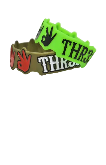 Custom Figured Wristbands