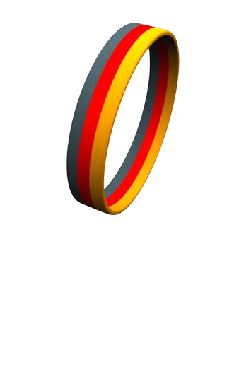 3 Color Stripe Segmented